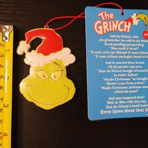 THE GRINCH FLAT ORNAMENT G1